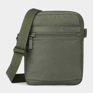 Hedgren Rush Torba Crossbody Ženske Tamno Zelene | GFR2030XY