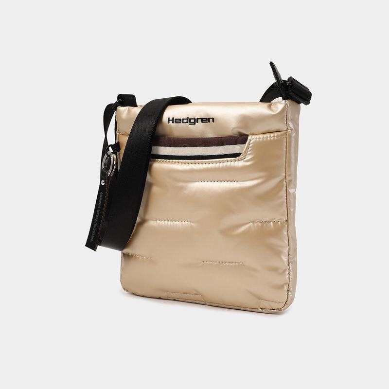 Hedgren Cushy Torba Crossbody Ženske Bež | JIP5426QZ