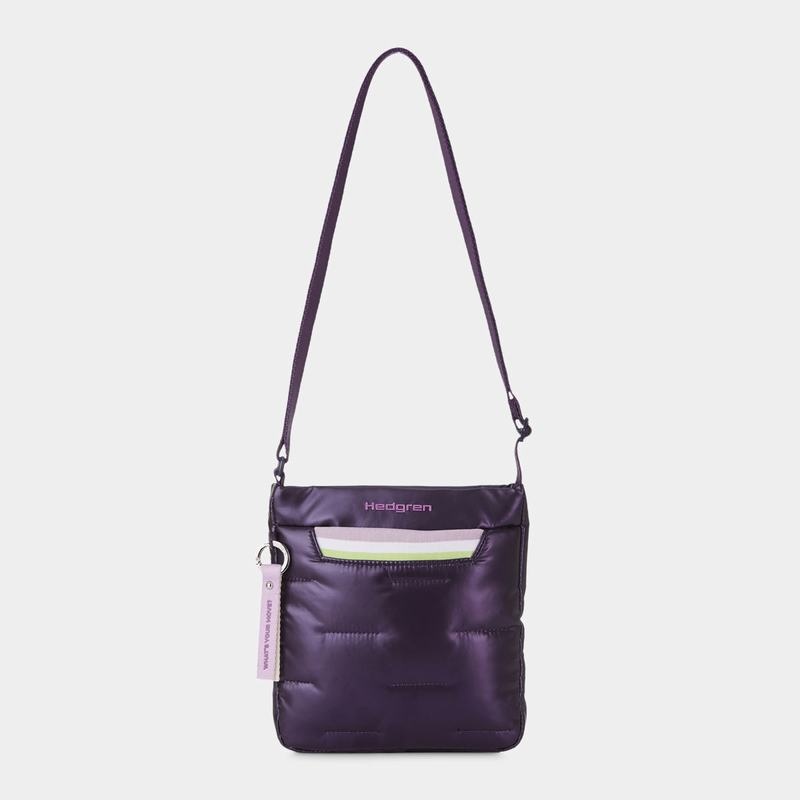 Hedgren Cushy Torba Crossbody Ženske Ljubičaste Tamno Plave | PLZ124AV