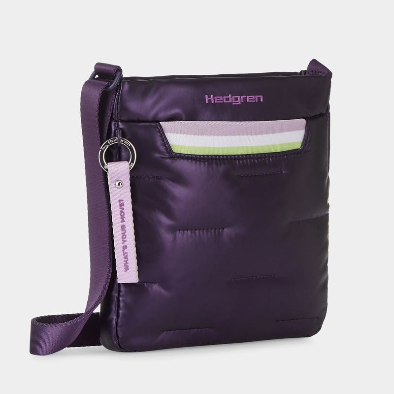 Hedgren Cushy Torba Crossbody Ženske Ljubičaste Tamno Plave | PLZ124AV