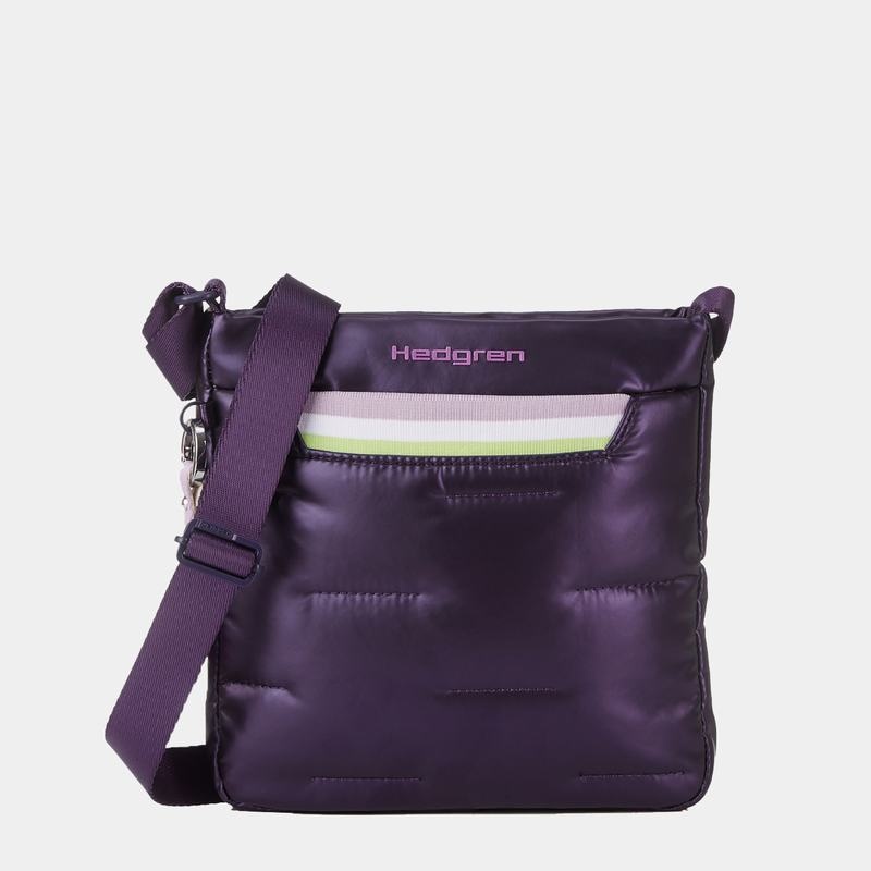 Hedgren Cushy Torba Crossbody Ženske Ljubičaste Tamno Plave | PLZ124AV