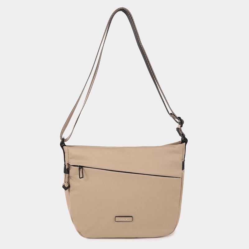 Hedgren Gravity Torba Crossbody Ženske Sive Bež | FOH849NT