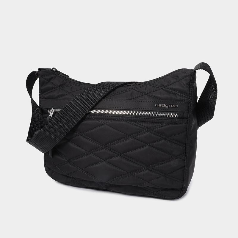 Hedgren Harpers Torba Crossbody Ženske Crne | XPM9762SO