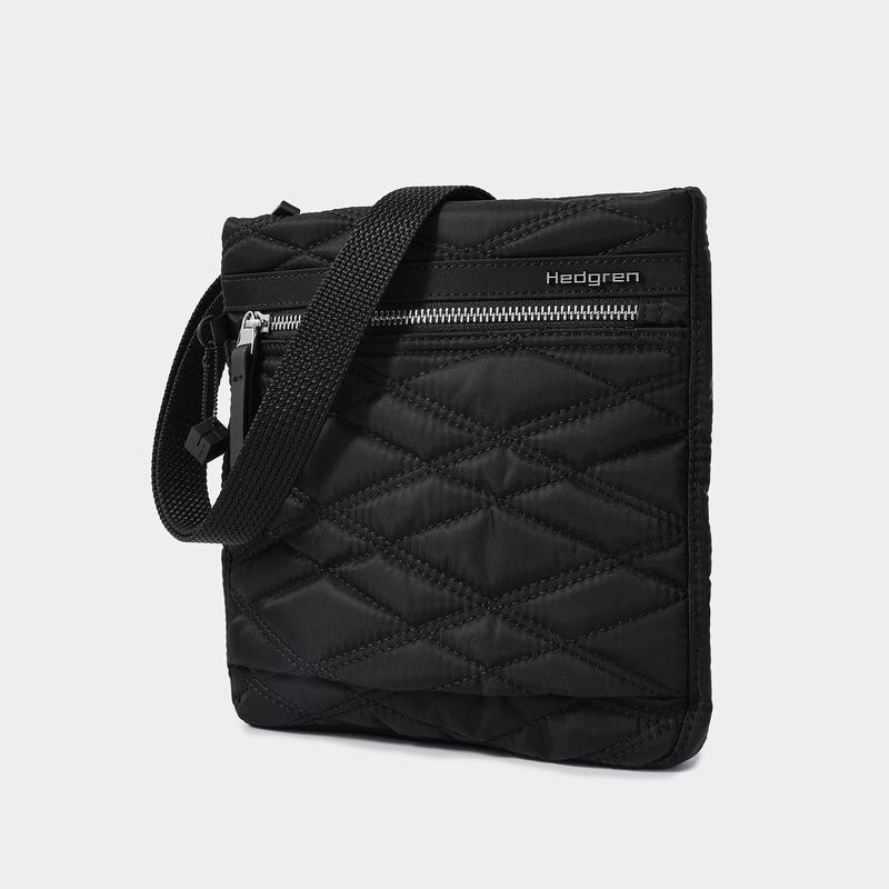 Hedgren Leonce Torba Crossbody Ženske Crne | KRU2584NJ