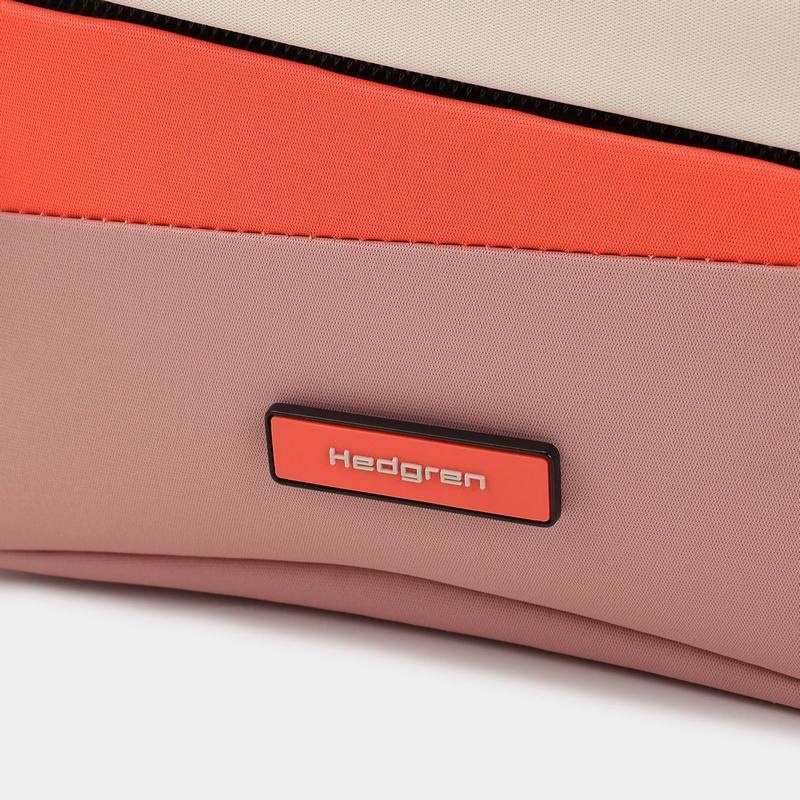 Hedgren Neutron Small Torba Crossbody Ženske Roze Narančaste | BLJ6265NA