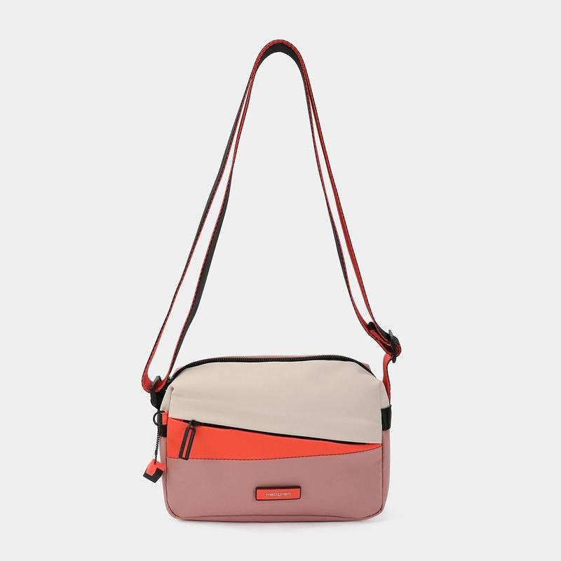 Hedgren Neutron Small Torba Crossbody Ženske Roze Narančaste | BLJ6265NA