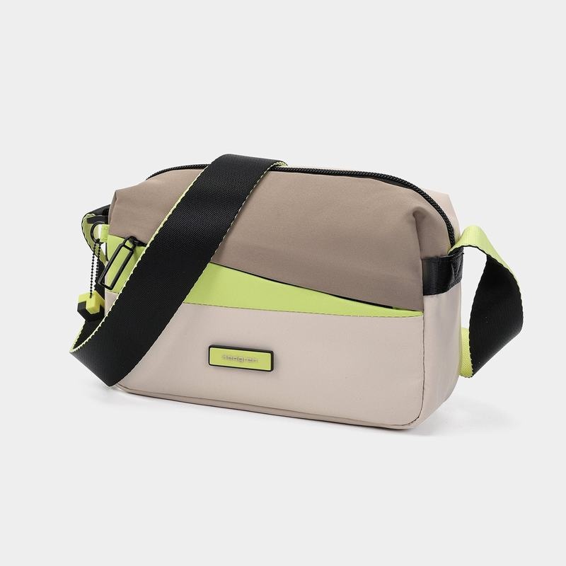 Hedgren Neutron Small Torba Crossbody Ženske Bež | PTF5878GL