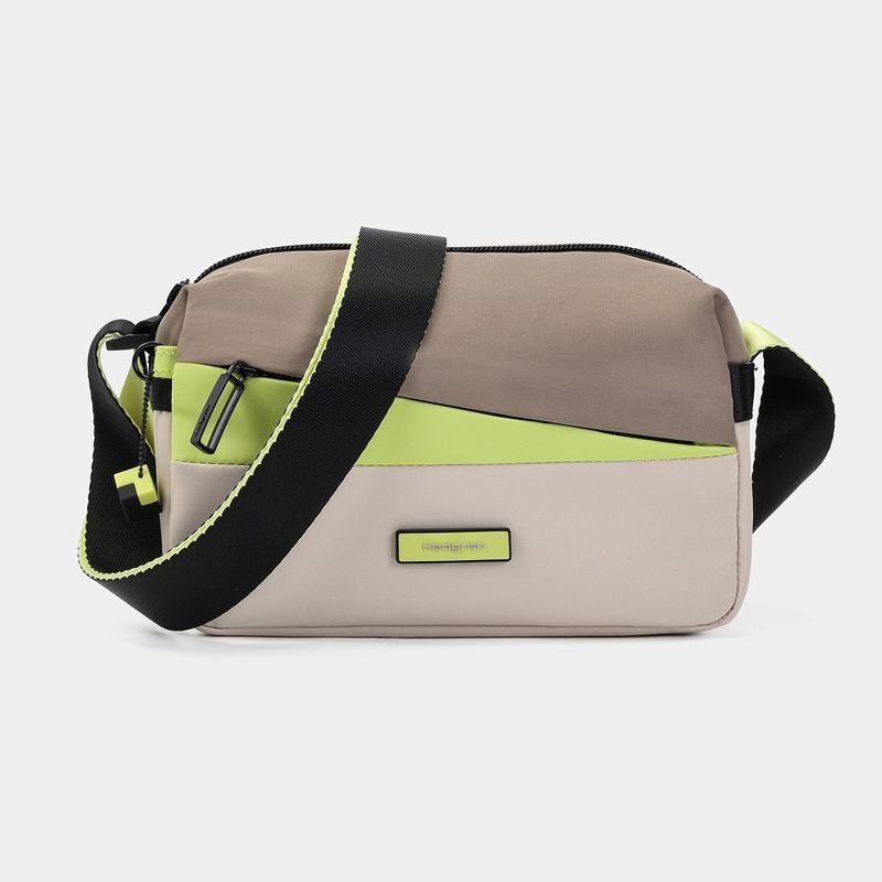 Hedgren Neutron Small Torba Crossbody Ženske Bež | PTF5878GL