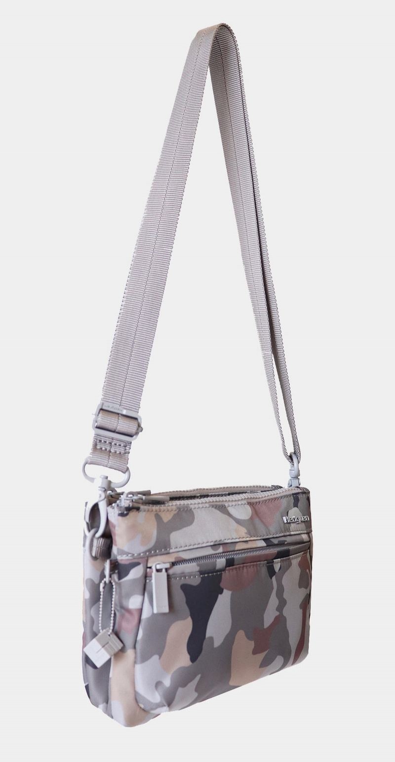 Hedgren Rain Sustainably Made Torba Crossbody Ženske Sive Maskirne | OZH7627AB